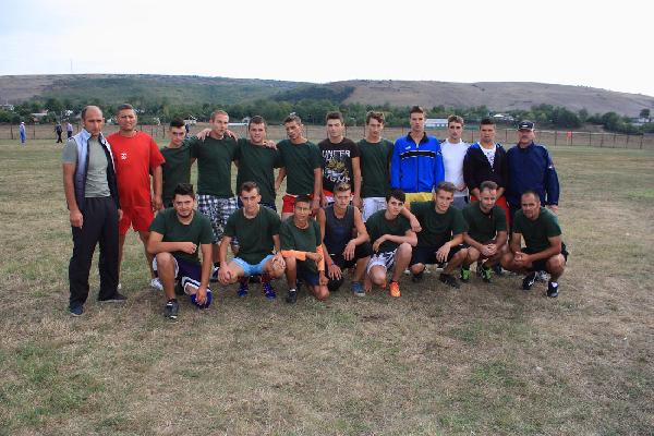Meci inaugural al echipei Avantul Bacani cu ocazia Sarbatorii Zilelor Toamnei - Bacani 2015