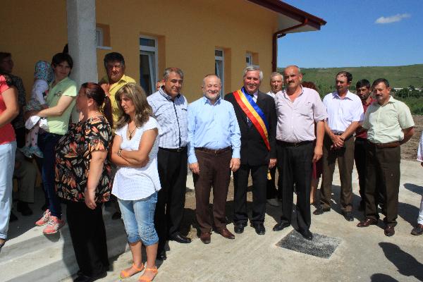 Inaugurarea Caminului Cultural din comuna Bacani